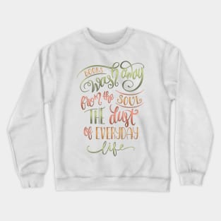 BOOKS WASH AWAY Crewneck Sweatshirt